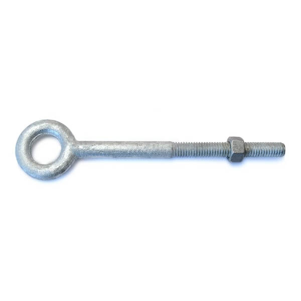 Midwest Fastener Eye Bolt 3/8"-16, Steel, Hot Dipped Galvanized 54575 - main